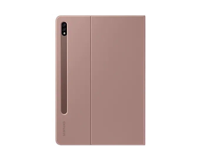 Husa de protectie Samsung Book Cover pentru Galaxy Tab S7, Pink 2 Husa de protectie Samsung Book Cover pentru Galaxy Tab S7, Pink - imagine 2
