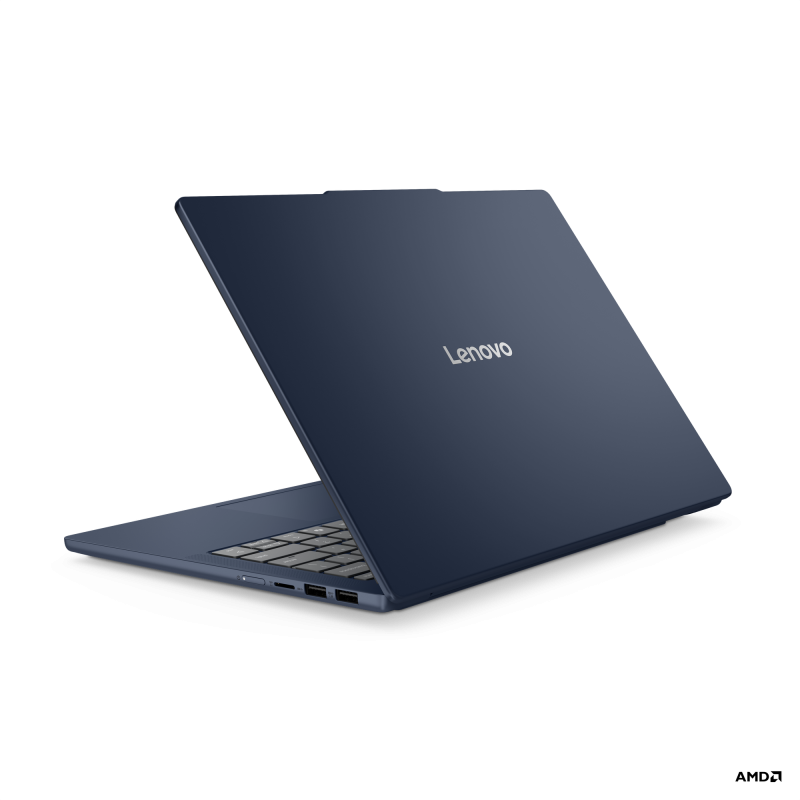 Laptop Lenovo IdeaPad Slim 5 14ARP10 cu procesor AMD Ryzen™ 7 7735HS pana la 4.75GHz, 14″ WUXGA, OLED, 32GB DDR5 RAM, 1TB SSD, AMD Radeon™ 680M Graphics, No OS, Cosmic Blue