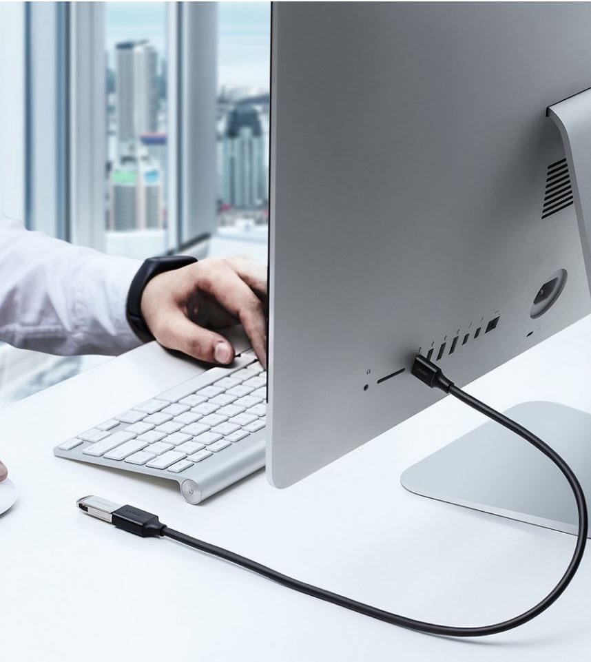 Cablu prelungitor USB 3.0 UGREEN US129, 5 m, Negru 3 Cablu prelungitor USB 3.0 UGREEN US129, 5 m, Negru - imagine 3