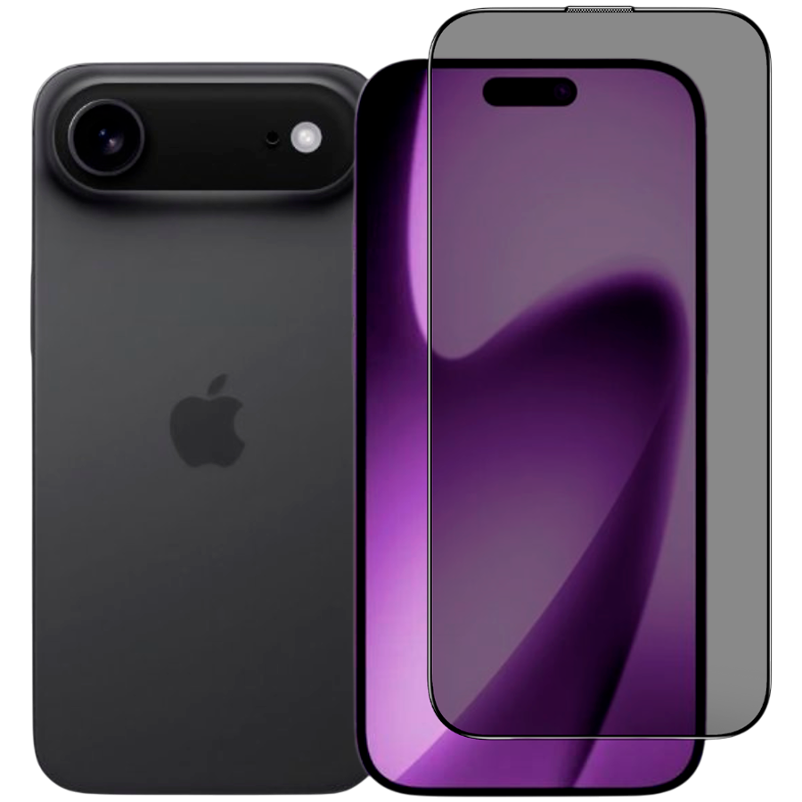 Folie Protectie Privacy iLera DeLuxe Incognito Glass pentru iPhone 17 Air Transparent/Negru 2 Folie Protectie Privacy iLera DeLuxe Incognito Glass pentru iPhone 17 Air Transparent/Negru - imagine 2