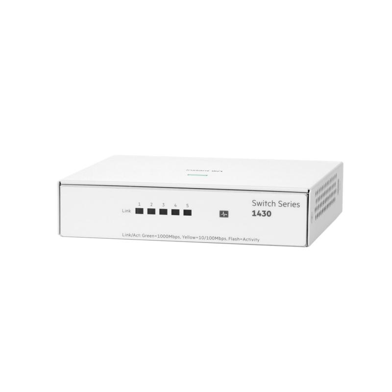 Switch Aruba R8R44A Instant On 1430, 5 porturi Gigabit