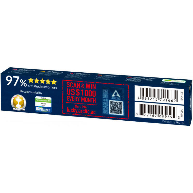 PASTA SILICONICA ARCTIC MX-4, 8g "ACTCP00008B" 2 PASTA SILICONICA ARCTIC MX-4, 8g "ACTCP00008B" - imagine 2