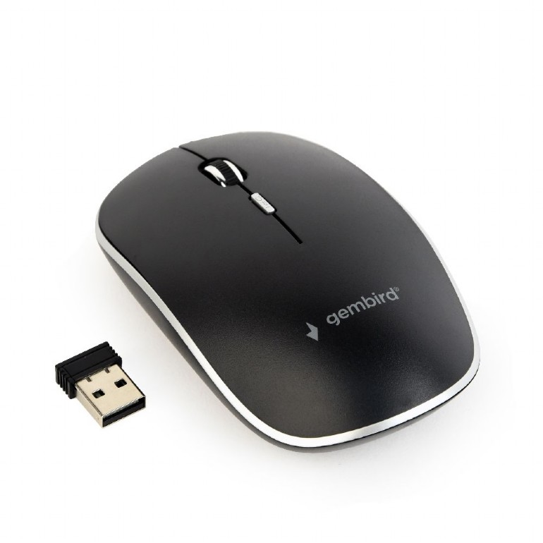Mouse wireless Gembird MUSW-4B-01, Negru