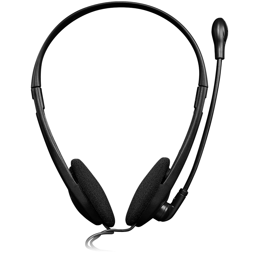 Casti PC Canyon HS-01 PC Mic Flat 1.8m Black Orange 2 Casti PC Canyon HS-01 PC Mic Flat 1.8m Black Orange - imagine 2