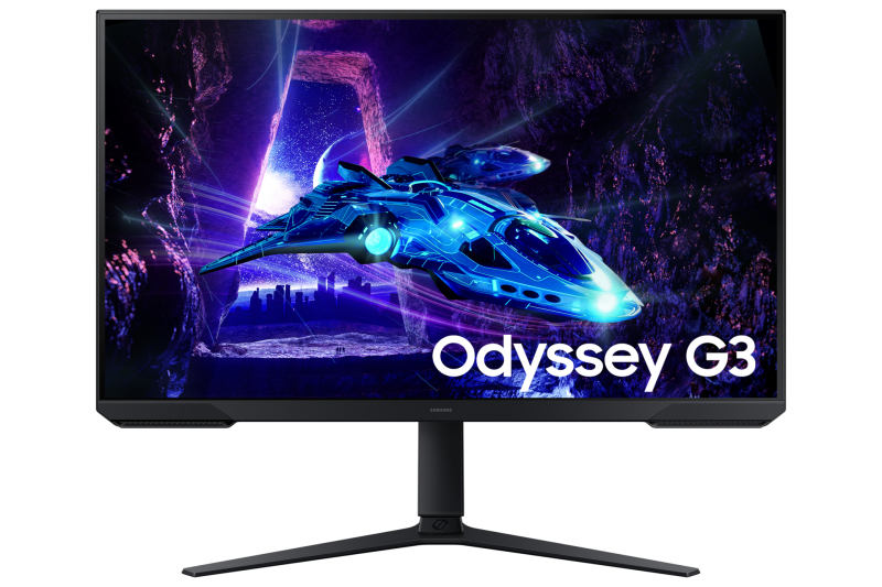 Monitor Gaming LED VA Samsung Odyssey G3 32″, Full HD (1920×1080), 180Hz, 1ms MPRT, AMD FreeSync™, HDR10, HDMI, DisplayPort, Pivot, VESA, negru