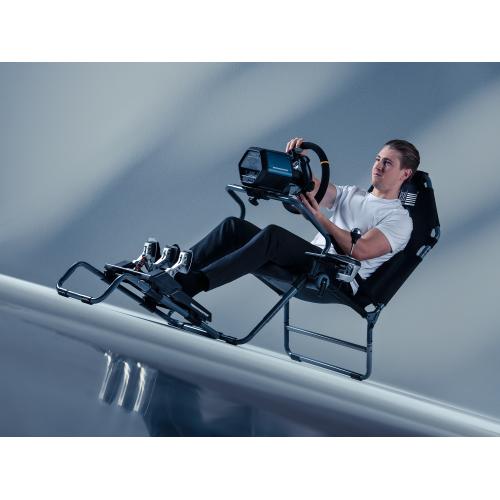 Scaun de gaming Next Level Racing F-GT LITE, metal, textil, gri, 175cm