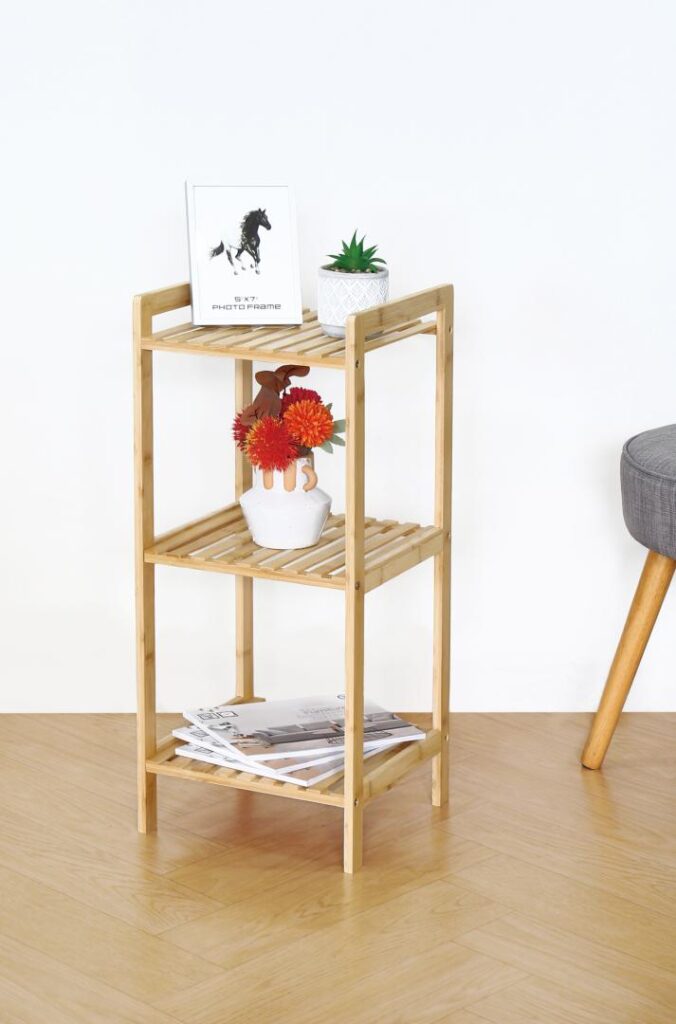 Etajera din bambus Yuca