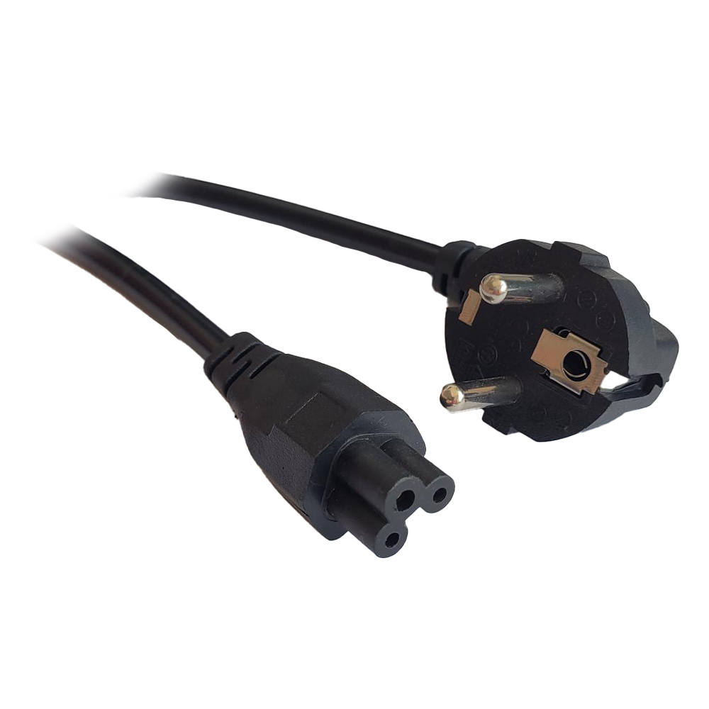Cablu alimentare Spacer notebook 3m, intrare Shucko, iesire C5, 10A, negru