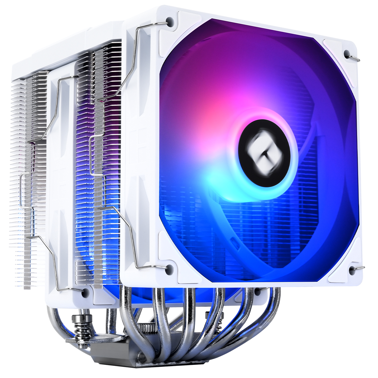 Cooler CPU Thermalright Peerless Assassin 120 Digital A-RGB Alb - Dual-Tower - LGA1851/AM5 PEERLESS-ASSASSIN-120-DIGITAL-WH 4 Cooler CPU Thermalright Peerless Assassin 120 Digital A-RGB Alb - Dual-Tower - LGA1851/AM5 PEERLESS-ASSASSIN-120-DIGITAL-WH - imagine 4