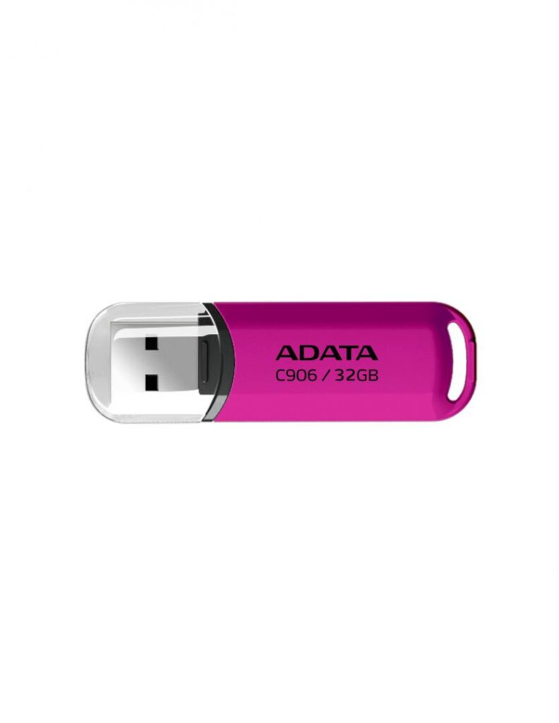 Memorie USB ADATA C906, 32GB, USB 2.0, roz