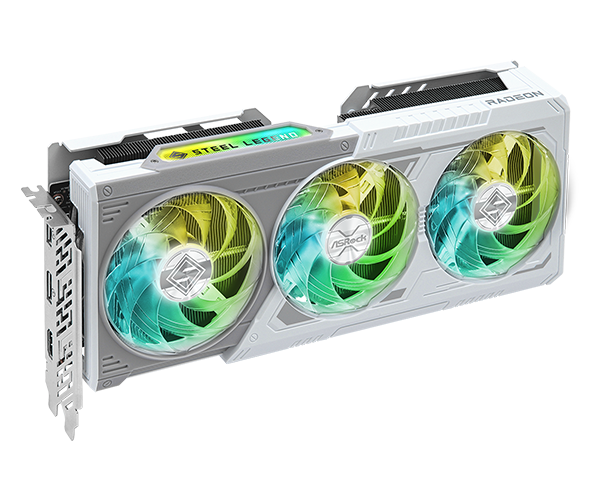 Placa video ASRock RADEON RX 9060 XT Steel Legend 16GB OC GDDR6 RX9060XT-SL-16GB