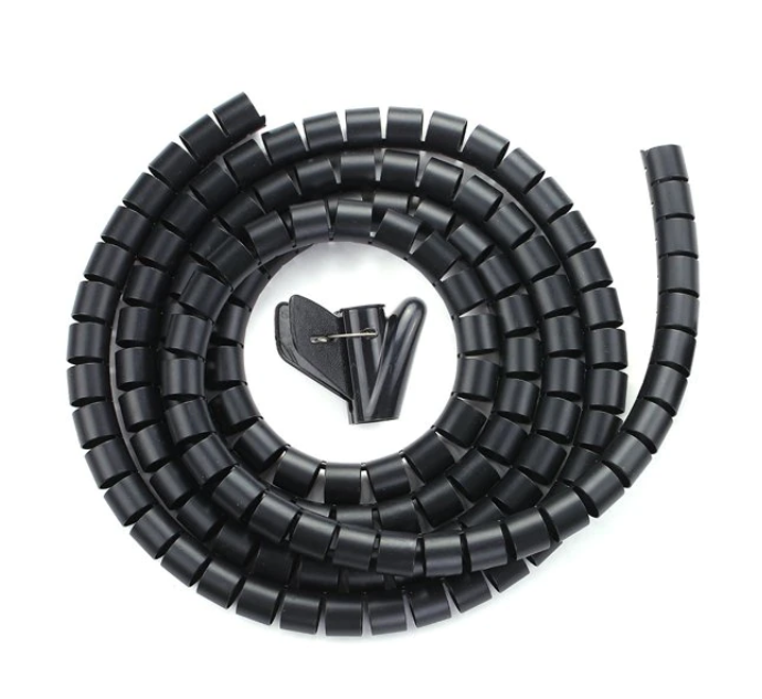 Organizator cablu, UGREEN, 5m, Negru