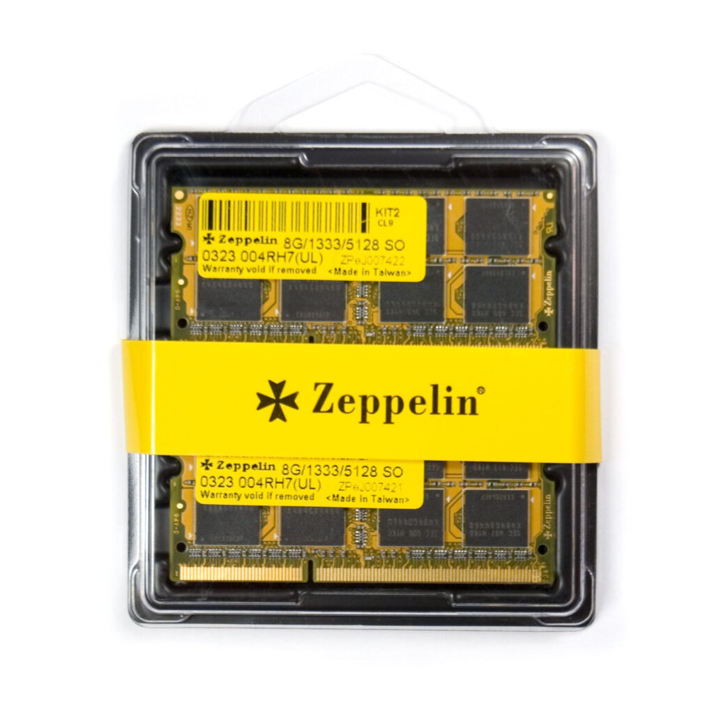 Memorie SODIMM Zeppelin, DDR3/1333 16GB (kit 2 x 8GB) retail