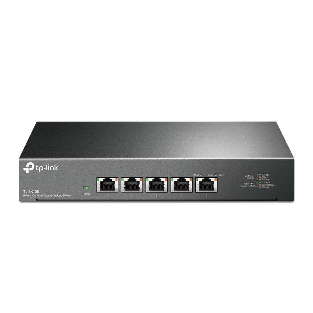 Switch TP-LINK TL-SX105 5x10Gbps, negru
