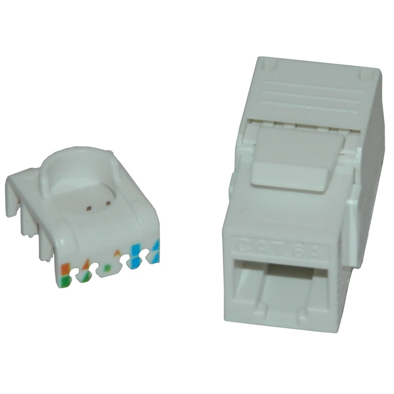 Keystone cat6A UTP, toolless – EMTEX „EMT-KJ6A-UTP”