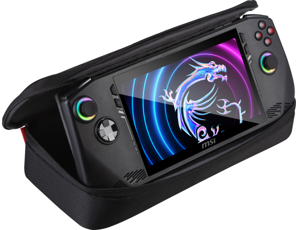 Carcasa protectie MSI Claw Travel Case, Negru