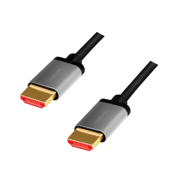 Cablu HDMI, Logilink, A/M - A/M, 8K/60 Hz, 1m, Negru 2 Cablu HDMI, Logilink, A/M - A/M, 8K/60 Hz, 1m, Negru - imagine 2