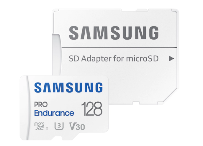 Card de memorie Samsung microSD, PRO Endurance, 128GB, 100MB/s