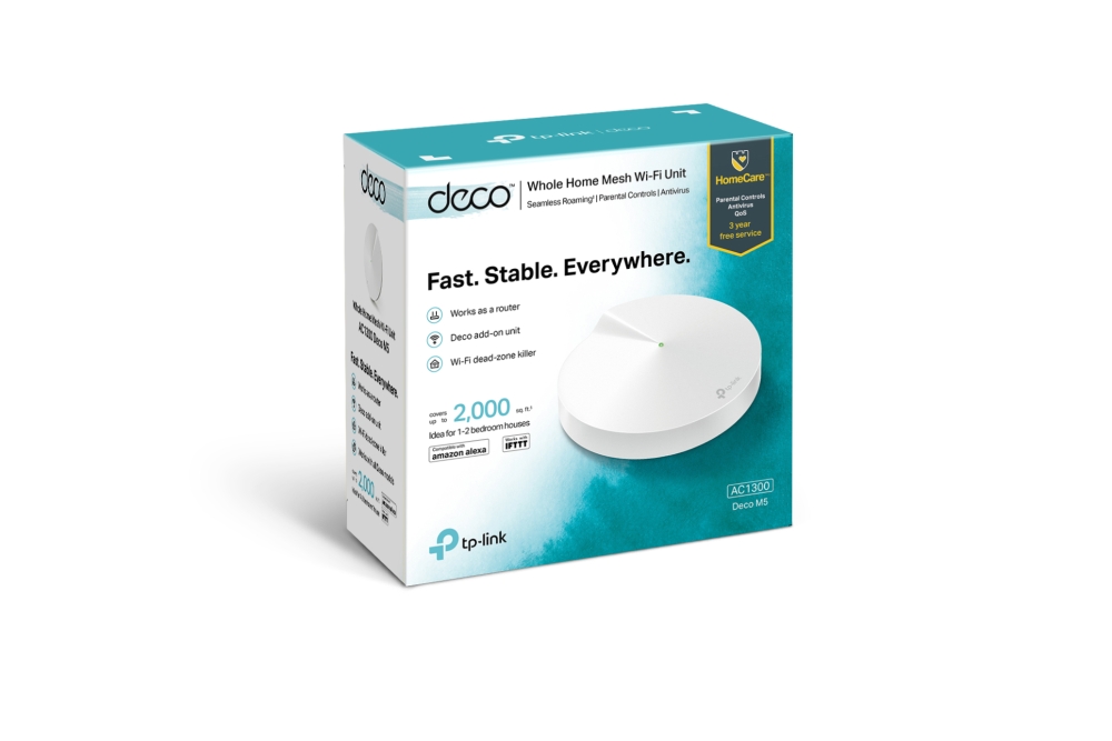 Sistem Mesh Wireless TP-LINK Deco M5(1-pack) AC1300 Gigabit 5 Sistem Mesh Wireless TP-LINK Deco M5(1-pack) AC1300 Gigabit - imagine 5