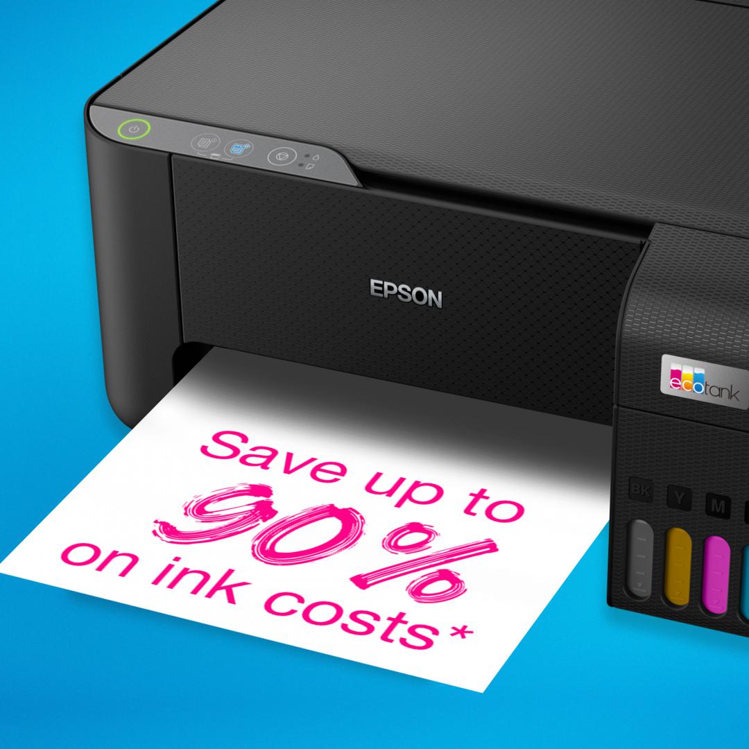 Multifunctional inkjet color CISS Epson EcoTank L3230, A4, 10 ppm, 5760x1440dpi, USB Negru 3 Multifunctional inkjet color CISS Epson EcoTank L3230, A4, 10 ppm, 5760x1440dpi, USB Negru - imagine 3