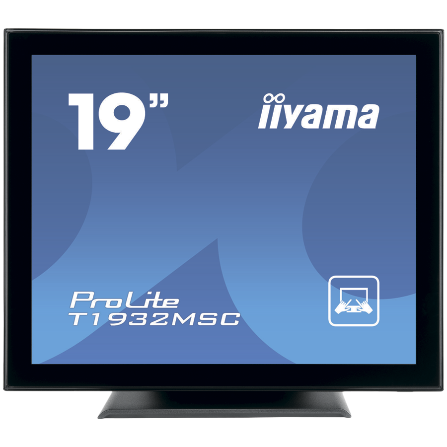 Monitor IIYAMA ProLite T1932MSC-B1S, Full HD, Touchscreen, negru, 19 inch