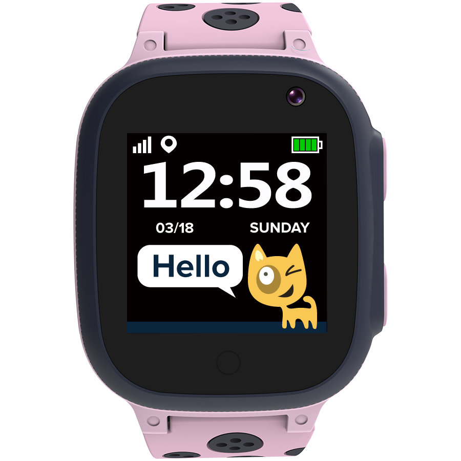 Smartwatch Canyon Sandy Kids CNE-KW34PP, SIM, Roz