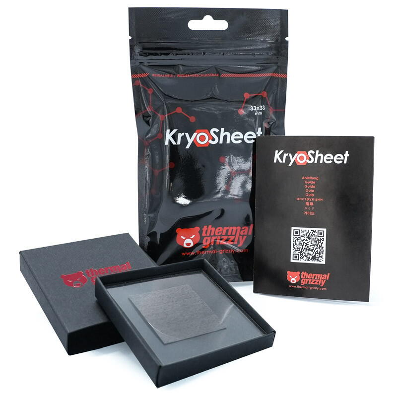 Pad termic KryoSheet, grafen, 33 x 33 mm
