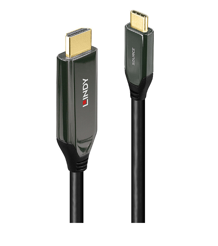 Cablu Lindy 43368, HDMI – USB-C, 2m