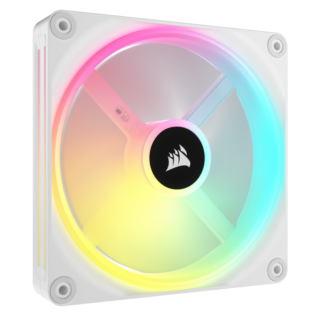 Ventilator Corsair iCUE LINK QX140 RGB, 140mm, alb