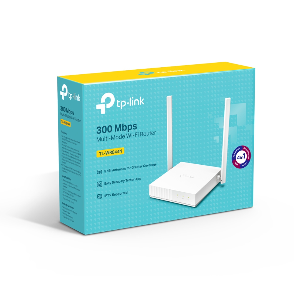 Router wireless TP-Link TL-WR844N Multi-Mode 300 Mbps 4 Router wireless TP-Link TL-WR844N Multi-Mode 300 Mbps - imagine 4