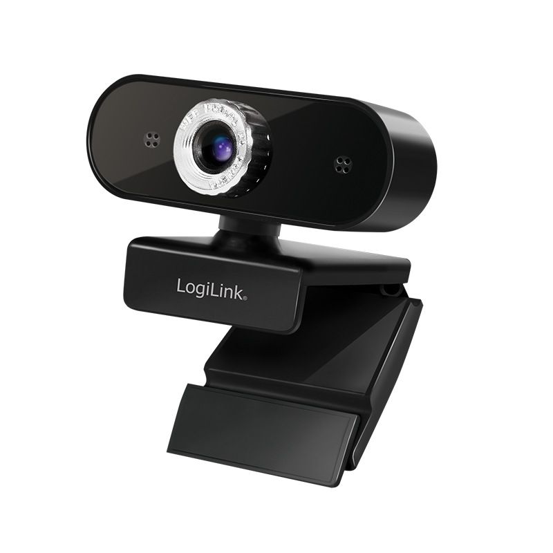 Camera web Logilink UA0371, Full HD, inclinare 30 grade, rotatie 180 grade, microfon