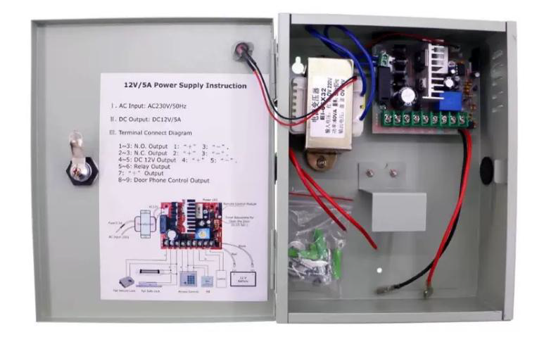 Sursa Alimentare 5A Carcasa Metal 2 Sursa Alimentare 5A Carcasa Metal - imagine 2