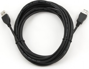 Cablu de date Gembird, Universal, 450 cm, USB 2.0, Negru 2 Cablu de date Gembird, Universal, 450 cm, USB 2.0, Negru - imagine 2