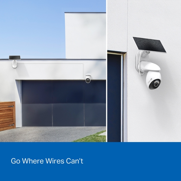 Kit camera de supraveghere Wireles cu panou solar TP-Link Tapo C660 KIT cu Pan/Tilt 360 grade, 8MP, 4K, 3840x2160, Starlight Color Night Vision, Detectie AI, baterie 10000mAh, Two-Way Audio, IP65 5 Kit camera de supraveghere Wireles cu panou solar TP-Link Tapo C660 KIT cu Pan/Tilt 360 grade, 8MP, 4K, 3840x2160, Starlight Color Night Vision, Detectie AI, baterie 10000mAh, Two-Way Audio, IP65 - imagine 5