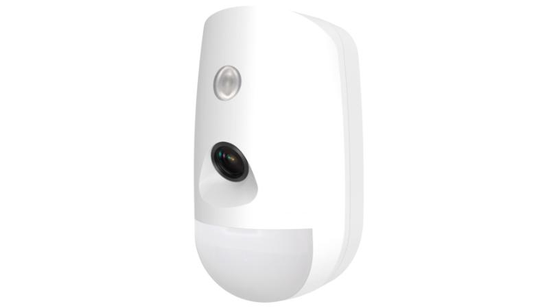 Senzor de miscare wireless cu camera, Hikvision, DS-PDPC12PF-EG2-WE, alb, 12m, 72.2×120.5×56.7mm