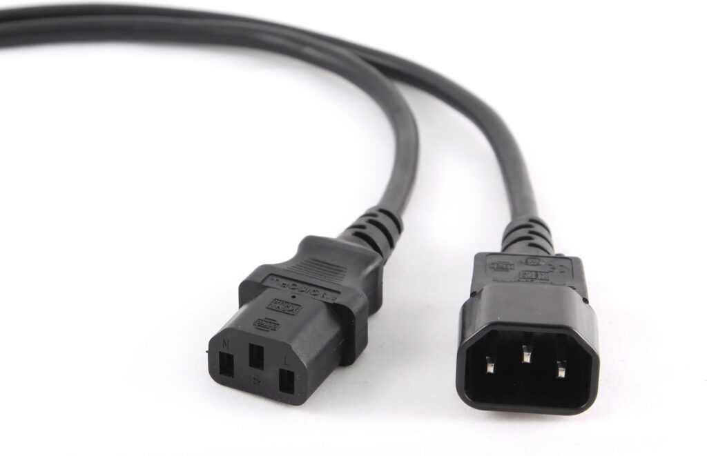 Cablu Gembird PC-189-VDE IEC prelungitor UPS, 1.8m