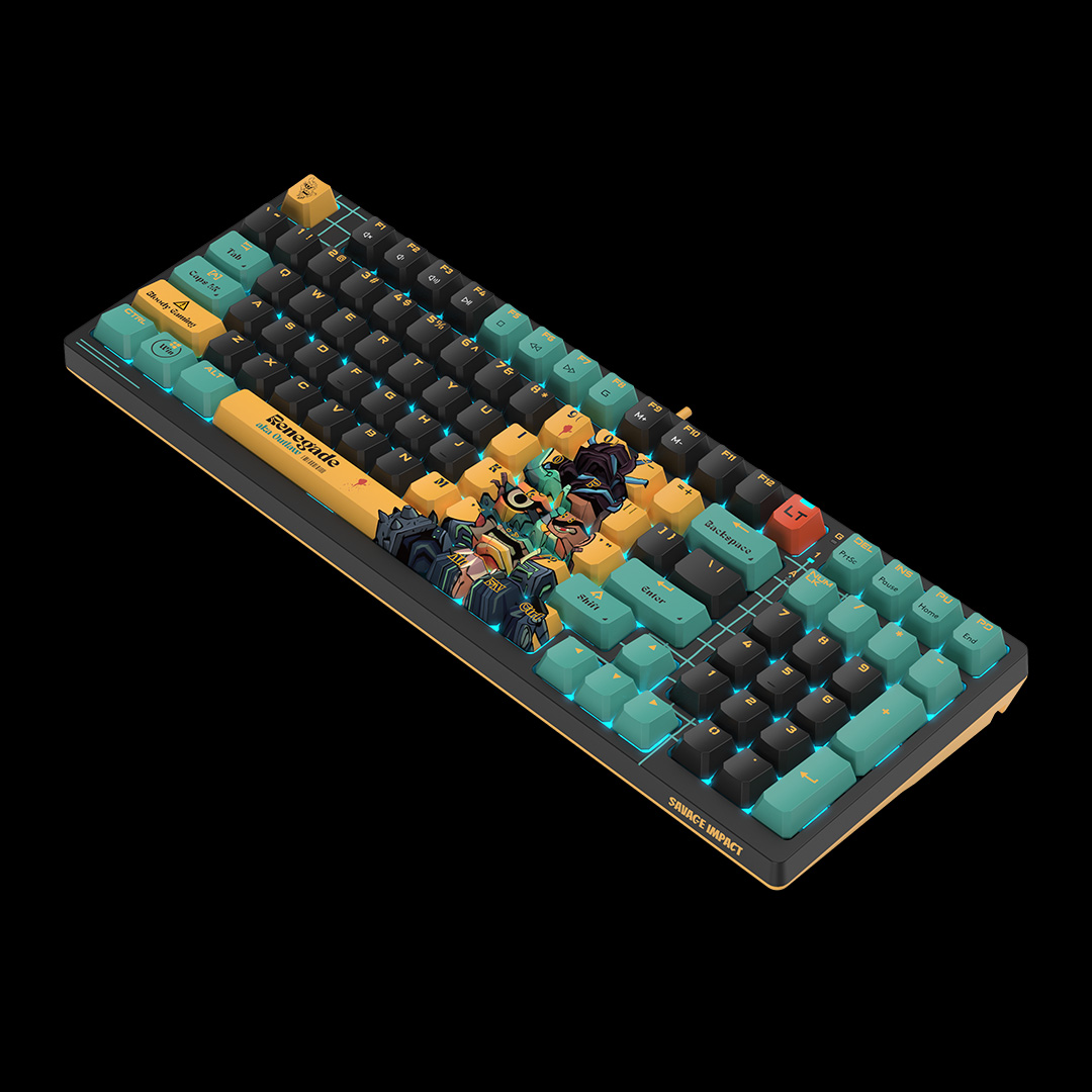 Tastatura, A4TECH Bloody AT98, Mechanic (Alpha Switch), RGB, Renegade, Gaming, ENG, Negru 5 Tastatura, A4TECH Bloody AT98, Mechanic (Alpha Switch), RGB, Renegade, Gaming, ENG, Negru - imagine 5