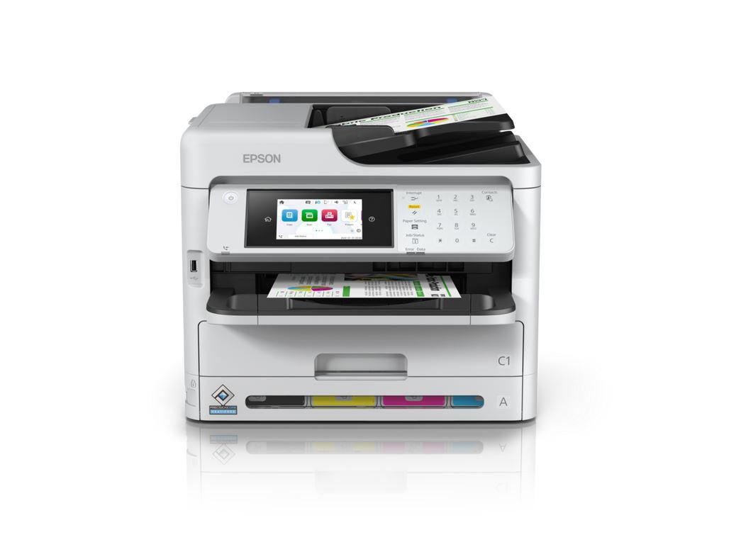 Imprimanta inkjet color Epson WF-C5890DWF, 25ppm mono/color, Duplex, Retea, Wireless, Fax USB, A4 4 Imprimanta inkjet color Epson WF-C5890DWF, 25ppm mono/color, Duplex, Retea, Wireless, Fax USB, A4 - imagine 4
