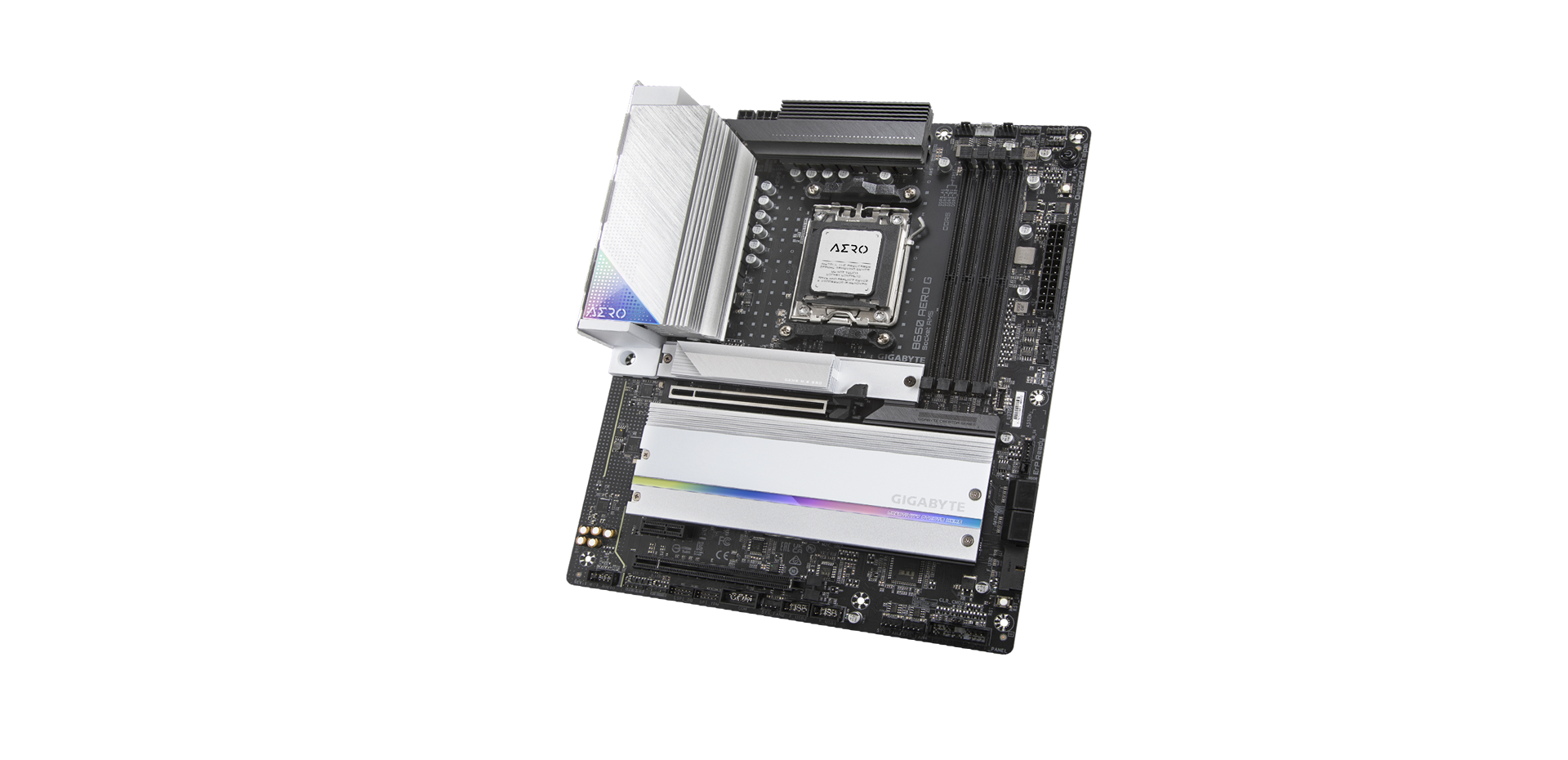 Placa de baza Gigabyte B650 AERO G, Socket AM5, ATX 4 Placa de baza Gigabyte B650 AERO G, Socket AM5, ATX - imagine 4