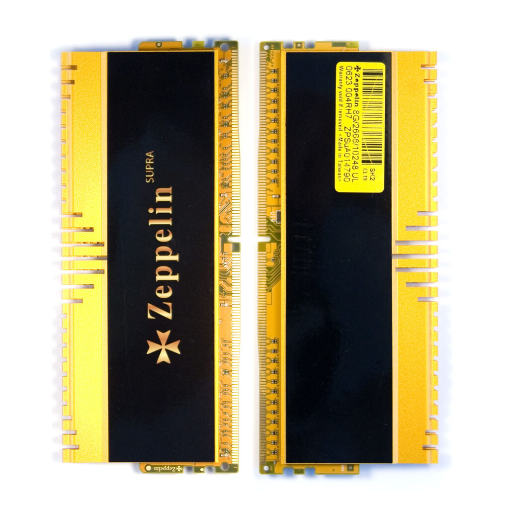 Memorie DDR Zeppelin DDR4 Gaming 16GB frecventa 2666 Mhz (kit 2x 8GB) dual channel kit, radiator