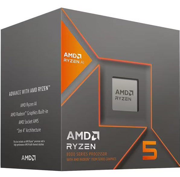 Procesor AMD Ryzen™ 5 8600G, 22MB, up to 5.0GHz Max Boost, Socket AM5, Radeon™ Graphics 760M, Wraith Stealth cooler
