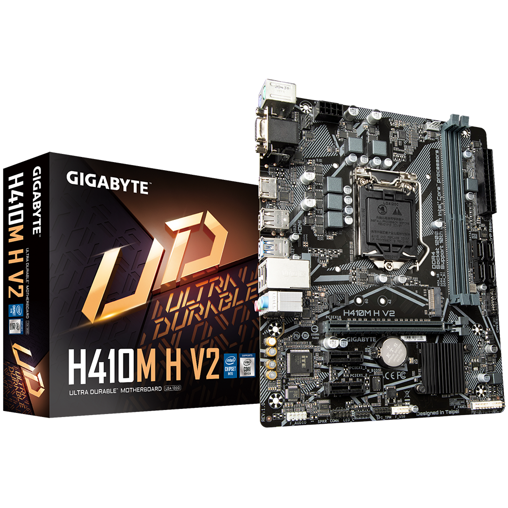 Placa de baza Gigabyte H410M H V2, Socket 1200 5 Placa de baza Gigabyte H410M H V2, Socket 1200 - imagine 5