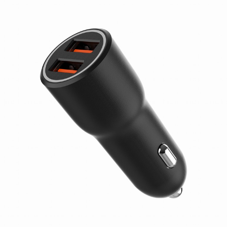 GEMBIRD 2-port USB car fast charger QC3