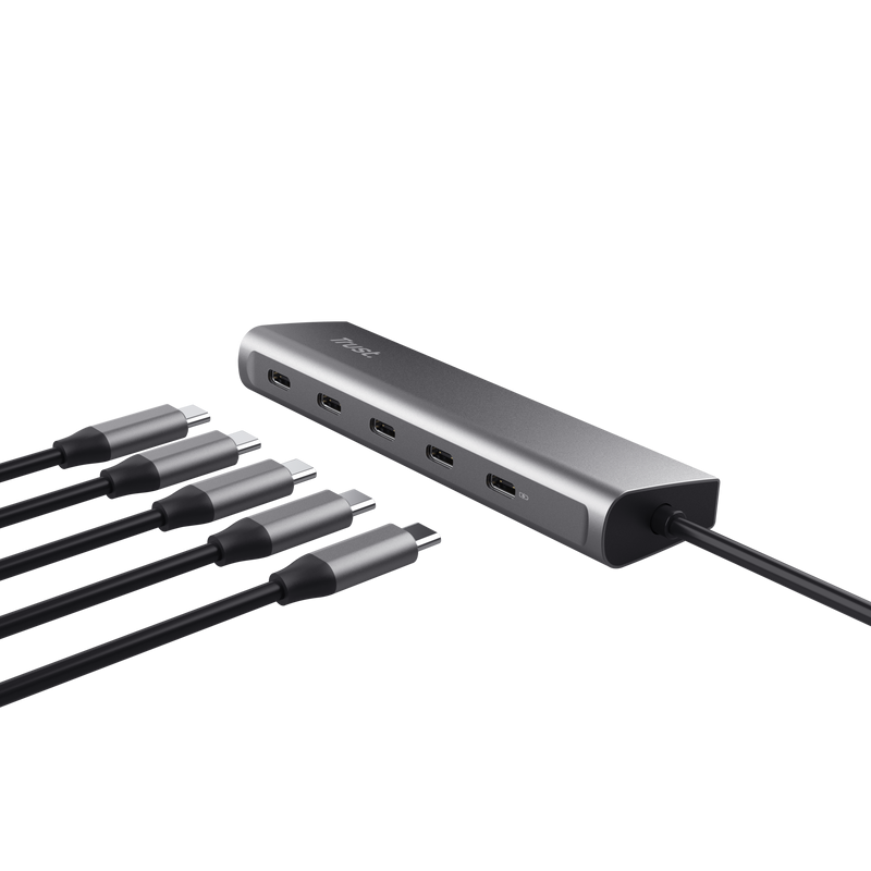 Hub Adaptor 5 PORTURI USB-C Trust HALYX