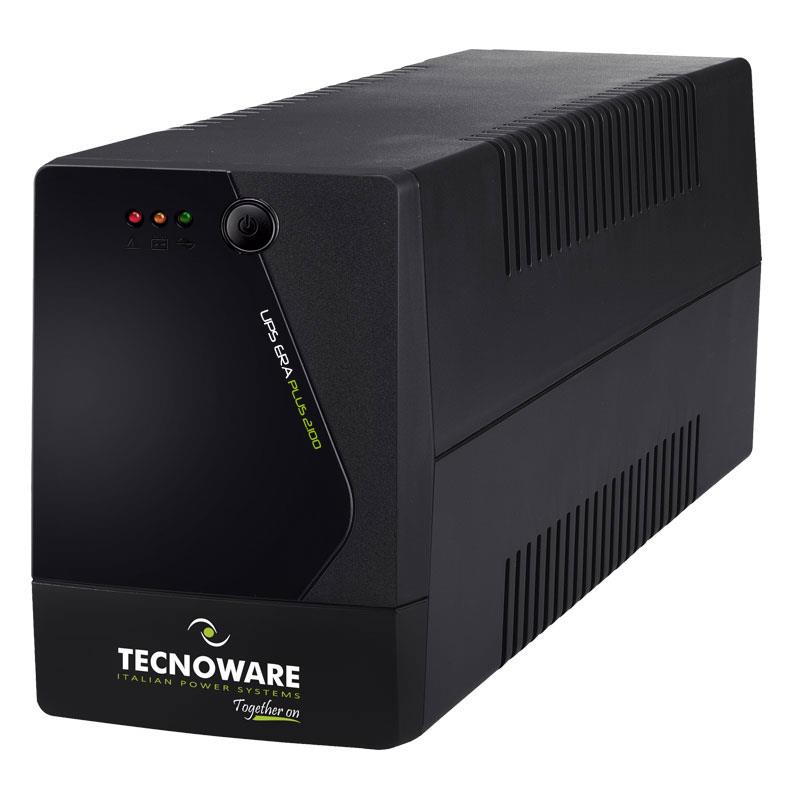 UPS, TECNOWARE, ERA PLUS 2100 IEC, 2.100VA/1.470W, Tehnologie Line Interactive Plus, AVR, Software de management UPS TecnoManager, 6 prize IEC C13