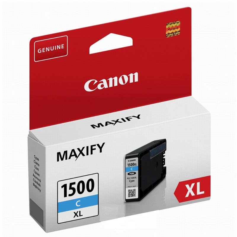 Cartus Canon PGI1500XLC Cyan 2 Cartus Canon PGI1500XLC Cyan - imagine 2