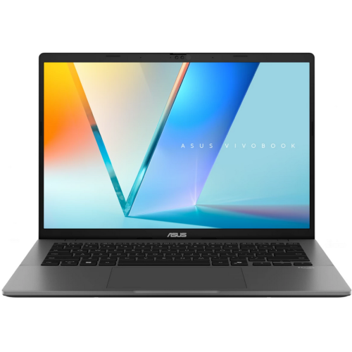 Laptop ASUS Vivobook S14 S3407VA cu procesor Intel Core i5-13420H pana la 4.6GHz, 14”, WUXGA, IPS, 16GB DDR5 RAM, 1TB SSD, Intel UHD Graphics, No OS, Matte Gray