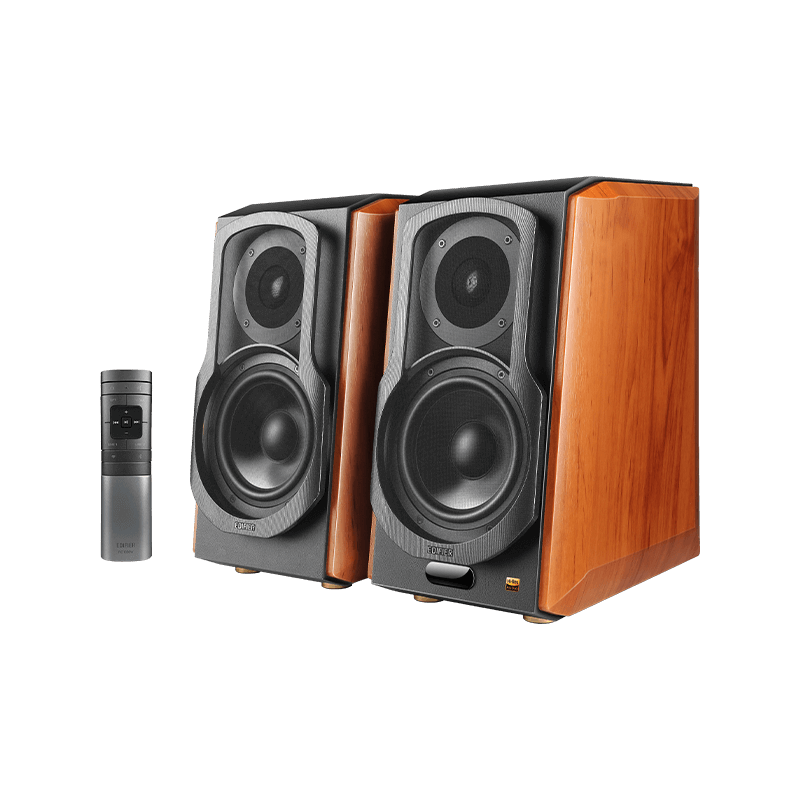 Boxe Edifier 2.0 S1000W-BR, 120W RMS, Bluetooth, Telecomanda wireless, Maro