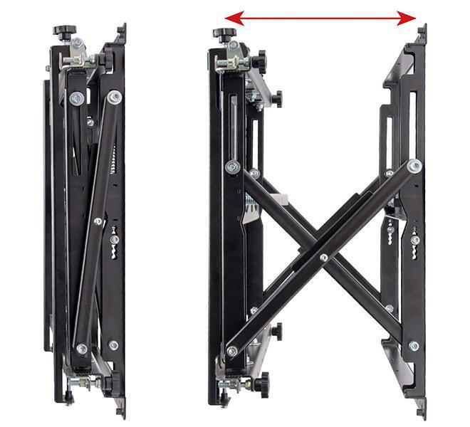 Suport perete cu pop-out B-Tech pentru ecrane cu diagonale intre 42"-120", greutate maxima suportata 125kg 2 Suport perete cu pop-out B-Tech pentru ecrane cu diagonale intre 42"-120", greutate maxima suportata 125kg - imagine 2