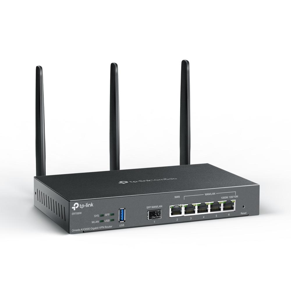 Router VPN Wireless TP-LINK ER706W, AX3000, Omada, Multi-Wan, Wi-Fi 6 4 Router VPN Wireless TP-LINK ER706W, AX3000, Omada, Multi-Wan, Wi-Fi 6 - imagine 4
